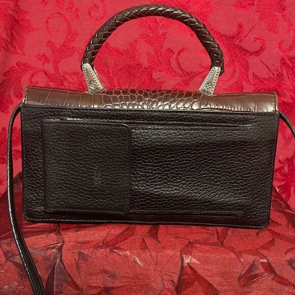 Brighton Leather Croc 2 Tone‎ Wallet Purse - Picture 3 of 8